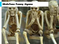 Skeletons Funny Jigsaw