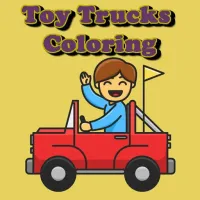 Toy Trucks Coloring