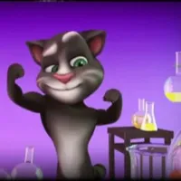 Talking Tom in Laboratory