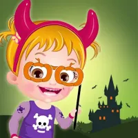 Baby Hazel Halloween Castle