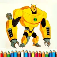 Ben10 Monsters Coloring