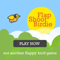 Flap Shoot Birdie Mobile Friendly FullScreen Game