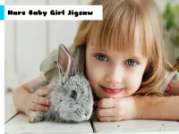 Hare Baby Girl Jigsaw