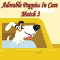 Adorable Puppies In Cars Match 3