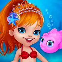 Cute Mermaid Dress Up Game