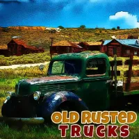 Old Rusted Trucks