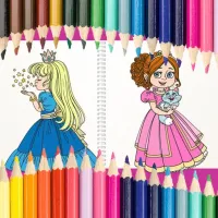 Princess Coloring Book