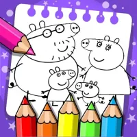 Peppa Pig Coloring Book