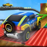 Super Jeep Mega Ramp Driving