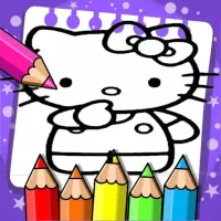 Hello Kitty Coloring Book