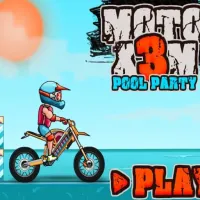 Moto X3M Pool Party Game