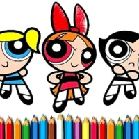 Powerpuff Girls Coloring