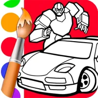 Kids Coloring Book for Boys