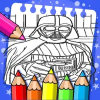 Darth Vader Coloring Book