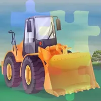 Bulldozers Jigsaw Game