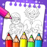 Miraculous Ladybug Coloring Book