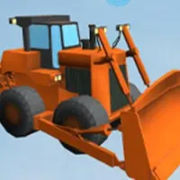 Bulldozer Crash Race - Mad 3D Racing Game