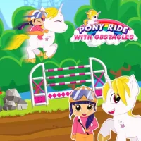 Pony Ride With Obstacles