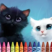 4GameGround - Kittens Coloring