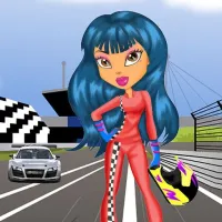 Racing Girl Dressup