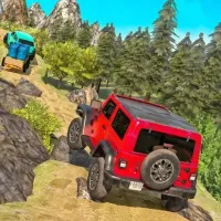 Safari Jeep Car Parking Sim : Jungle Adventure 3D