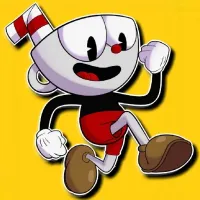 Cuphead Running