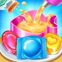 Sweet Candy Maker - Lollipop & Gummy Candy Game