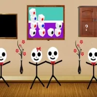 Scary Stickman House Escape