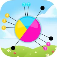 Color Pin Circle - Addictive Pin Shooter Game