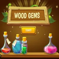 Wood Gems Bubble Shooter