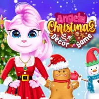 Angela Christmas Dress up Game