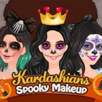 Kardashians Spooky Makeup