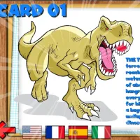 Dinosaur Cards Game