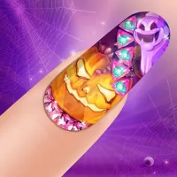 Halloween Nails Saloon Color