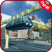 Sky Train Driving 2022 : Train 3D Game Simulator