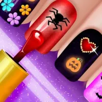 Glow Nails Halloween