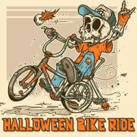 Halloween Bike Ride Jigsaw