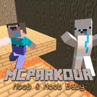 MCParkour Noob &amp; Noob Baby