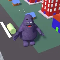 Grimace Shake City Chaos