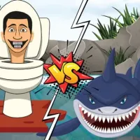 Hungry Shark Vs Skibidi