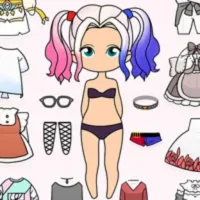 Paint Doll Dress Up: Makeup Game