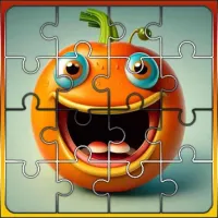 halloween pumpkin Jigsaw Game