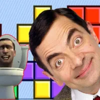 Mr Bean &amp; Skibidi Tetris