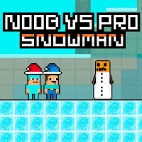 Noob vs Pro Snowman