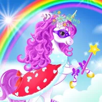 Baby unicorn dress up