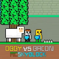 Obby vs Bacon MCSkyblock