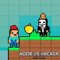 Noob vs Hacker Gold Apple