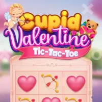 Cupid Valentine Tic Tac Toe