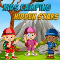 Kids Camping Hidden Stars