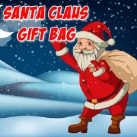 Santa Claus Gift Bag Jigsaw